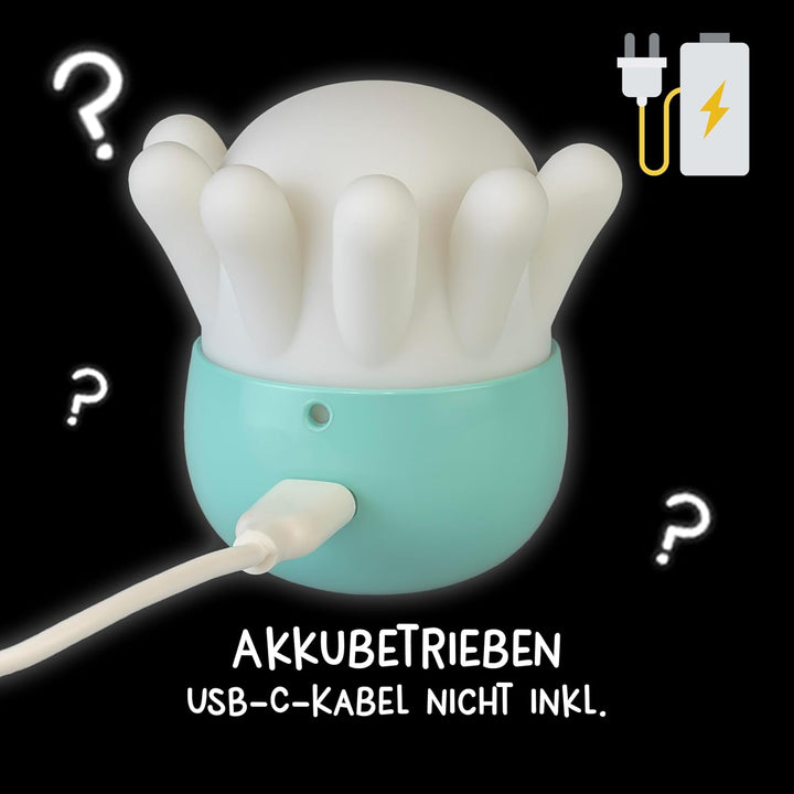MegaLight Blind Box Mini Nachtlichter für Kinder 5er Pack | Serie 2 | Monster | Mystery Box | Carele