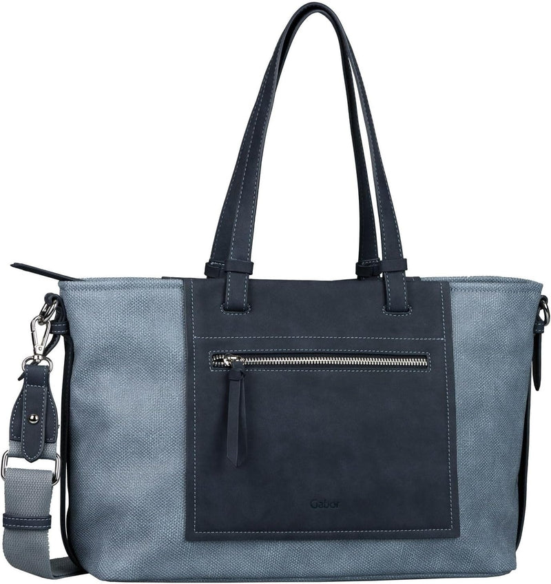 Gabor bags AVA Damen Shopper one size, denim blue, 37,5x15,5x24,5