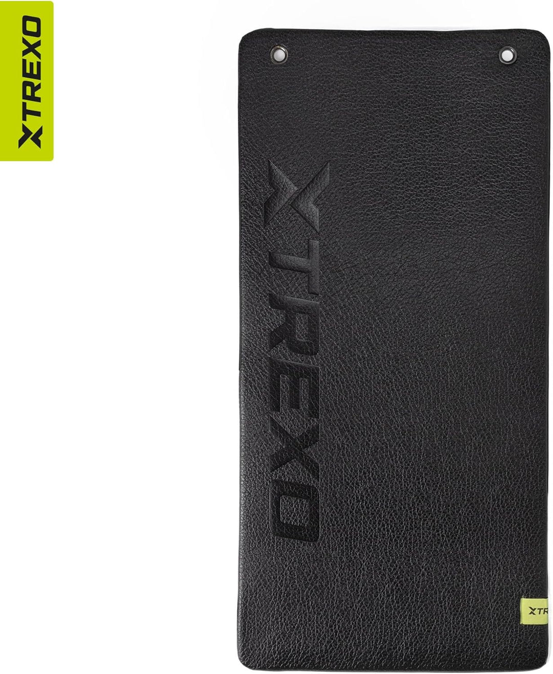 XTREXO Professional Trainingsmatte PROFESSIONAL in Schwarz 100 x 50 cm Yogamatte aus PVC Langlebig u