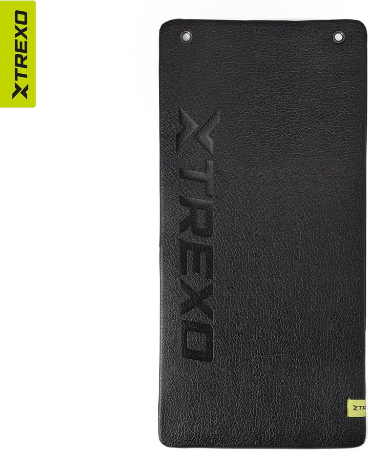 XTREXO Professional Trainingsmatte PROFESSIONAL in Schwarz 100 x 50 cm Yogamatte aus PVC Langlebig u