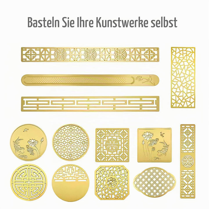 Messingblech Messingplatte Messingfolie Messingblech rolle 0,1 mm x 200 mm x 2000 mm