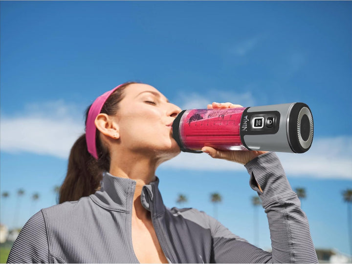 Ninja Blast Kabelloser Mixer, tragbar, USB-C wiederaufladbar, 530 ml, mit auslaufsicherem Trinkdecke