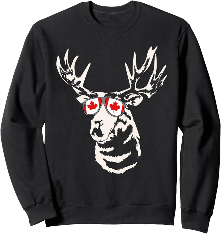 Kanada Geschenk Herren Elch Geschenk Frauen Kanada Sweatshirt