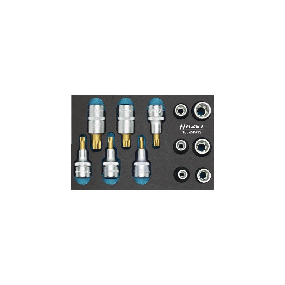 HAZET 163-245/12 Werkzeug-Satz 163-245/12 Multi-colour, 163-245/12 Multi-colour