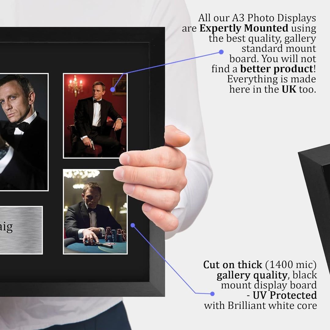 HWC Trading FR A3 Daniel Craig James Bond Geschenke Gedruckt, Signiert Autogramm Bild Für Film-Erinn