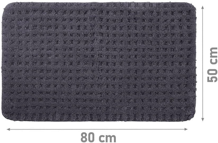 PANA Flauschiger Badvorleger in versch. Farben und Grössen • Badteppich aus weichen Mikrofasern • ru