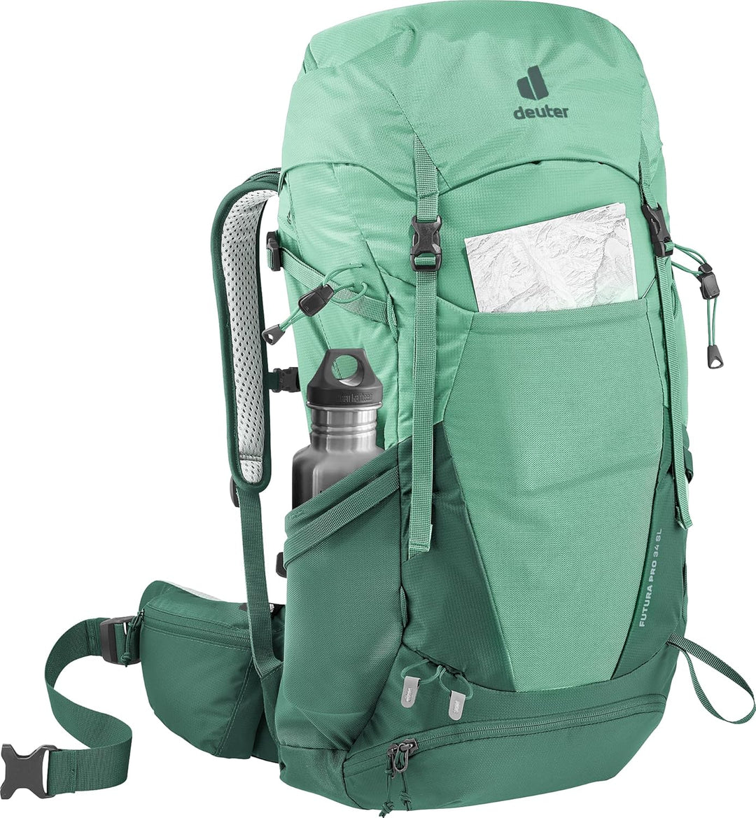 deuter Futura Pro 34 SL Damen Wanderrucksack 34 L Spearmint-seagreen, 34 L Spearmint-seagreen