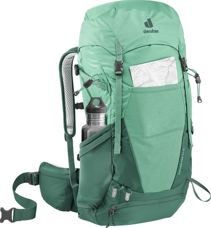 deuter Futura Pro 34 SL Damen Wanderrucksack 34 L Spearmint-seagreen, 34 L Spearmint-seagreen