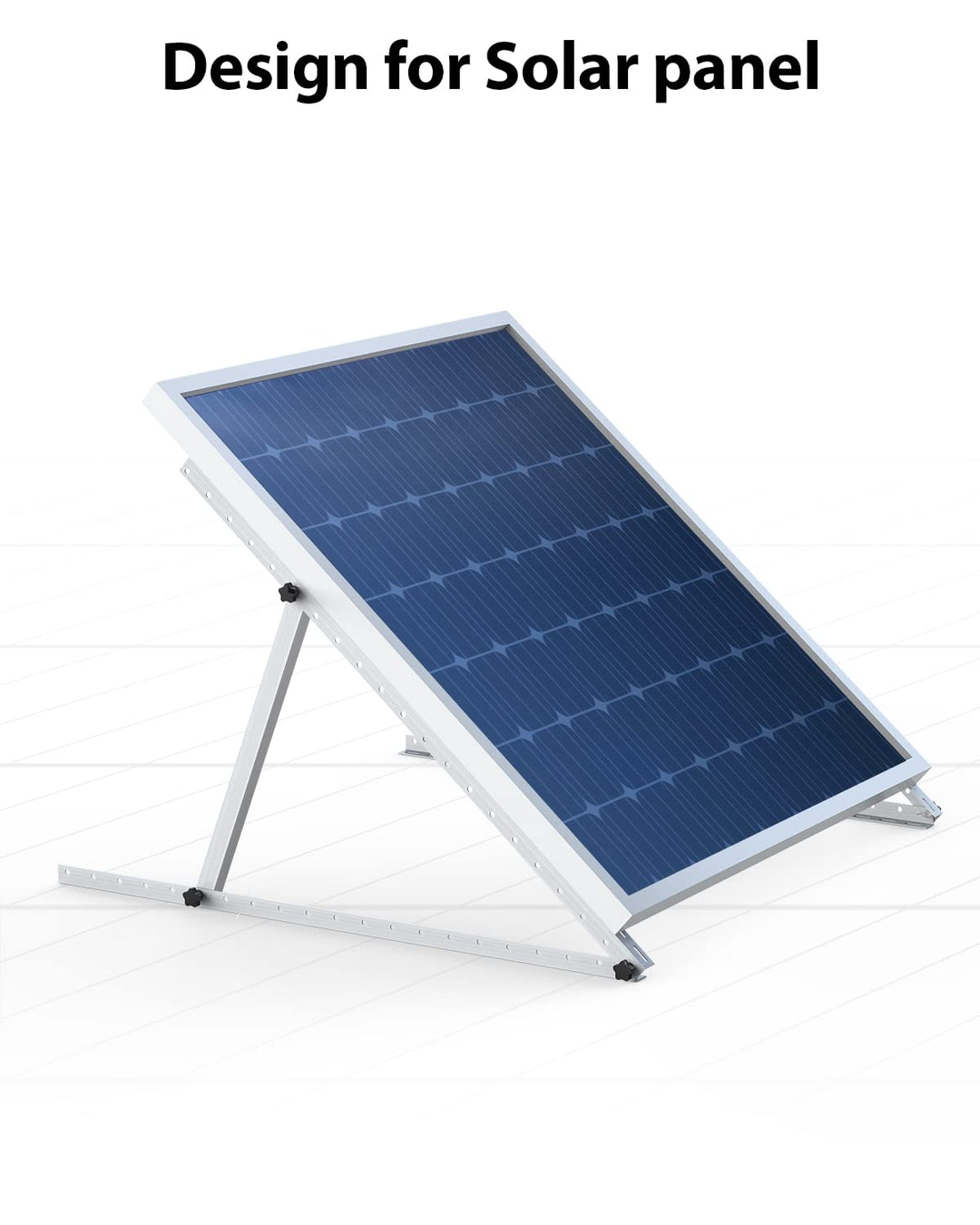Solarmodul Halterung 1040MM 2Stück Stouchi Solarpanel Halterung pv Halterungen mit Verstellbarem Win