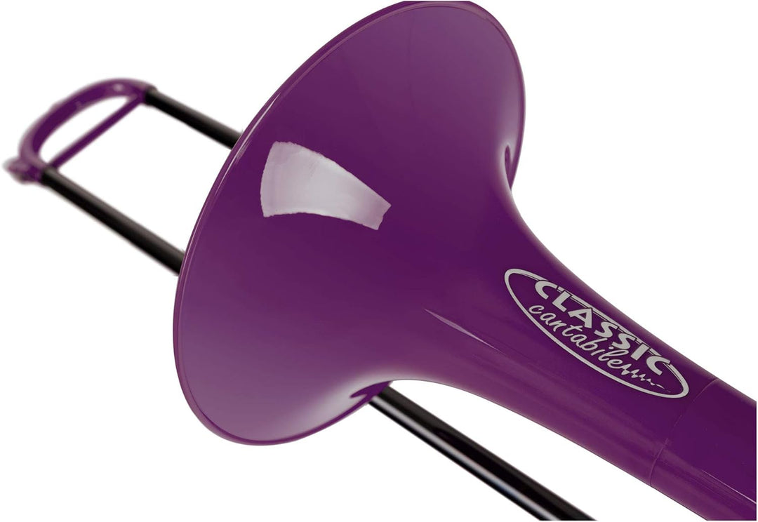 Classic Cantabile MardiBrass ABS Kunststoff Quart-Posaune - Bb/F-Stimmung - Fiberglas-Zug - 850g lei