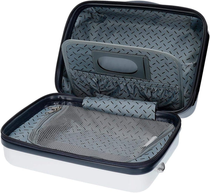 Disney Mickey Magic Anpassungsfähiger Schönheitsfall Weiss 29x21x15 cms ABS Anpassungsfähige Caras,