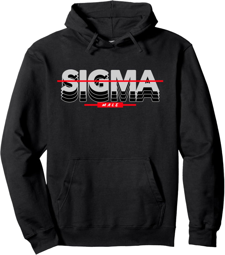 Sigma Male Grindset Der einsame Wolf Pullover Hoodie