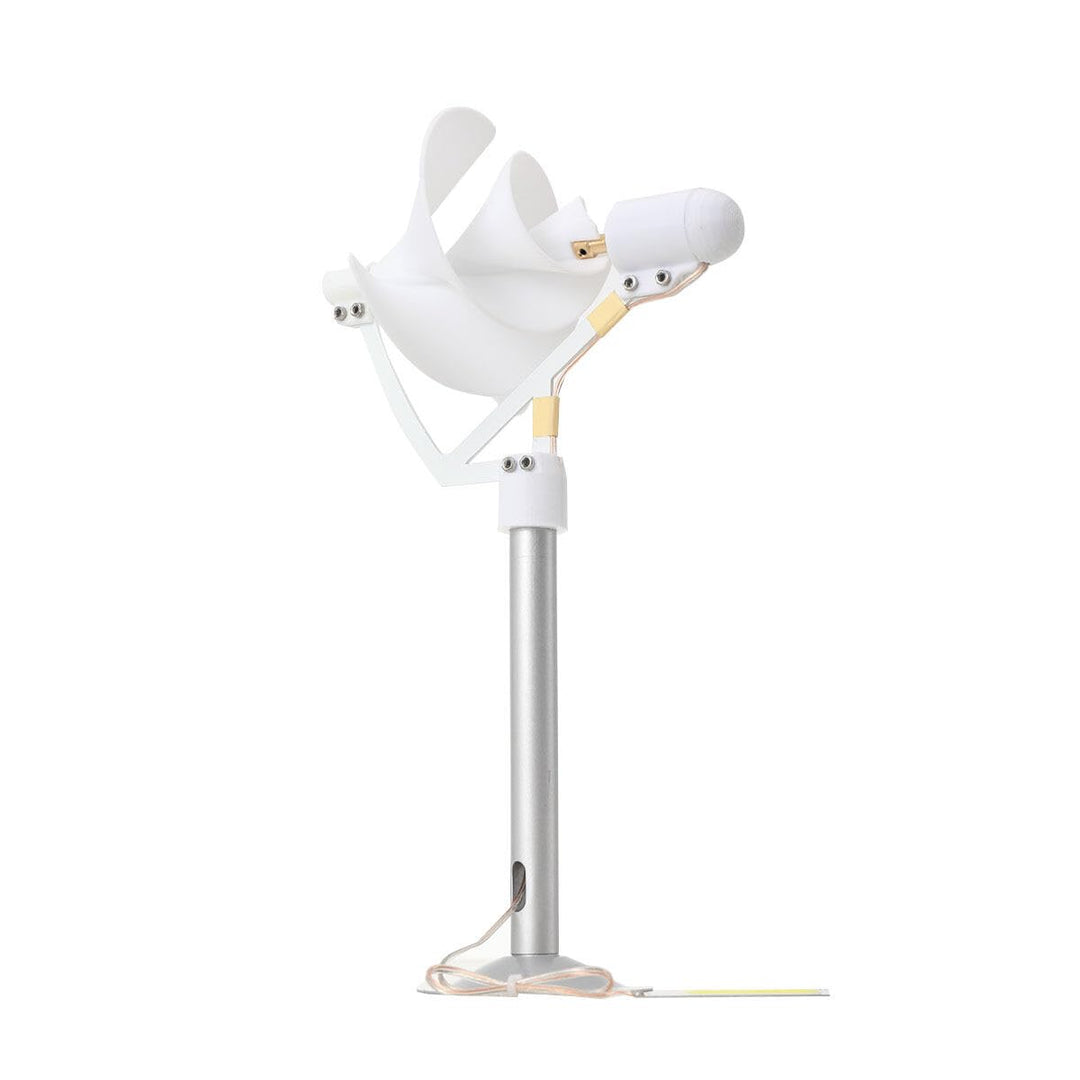 Cozyel Windturbine Generator 12V 10W Windgenerator, Vertikale Windkraftanlage Spirale Windkraftanlag