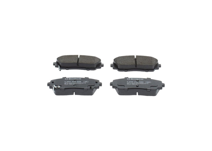 Bosch BP1683 Bremsbeläge - Vorderachse - ECE-R90 Zertifizierung - vier Bremsbeläge pro Set