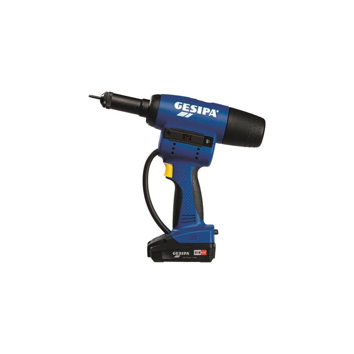Gesipa Akku Blindnietmutterngerät Firebird Pro (Setzkraft 15000 N, Setzhub: 10 mm, 18V, 2Ah; inkl. A