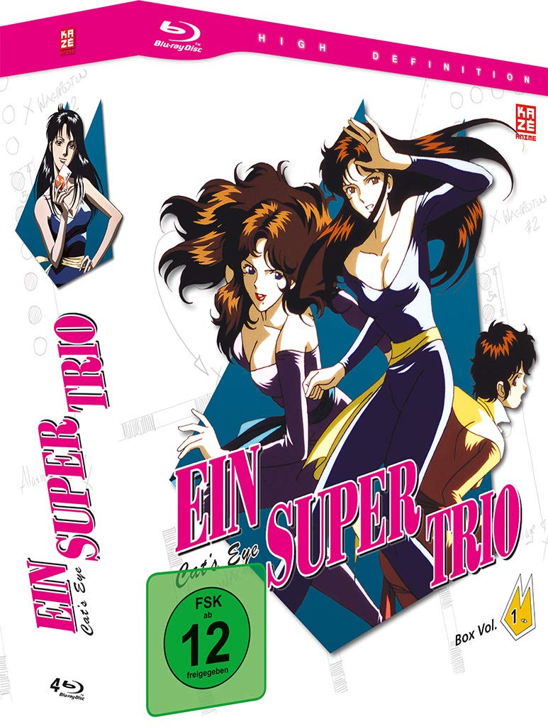 Ein Supertrio - Cat´s Eye - Gesamtausgabe - Vol. 1 - [Blu-ray], Blu-ray