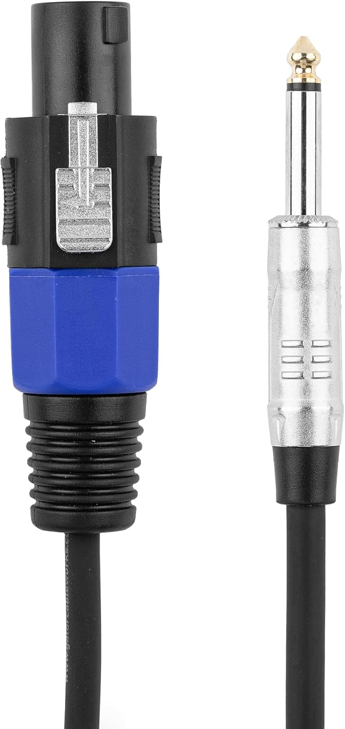 Gator Cableworks GCWB-SPK-50-1TL Backline 50 Foot 15m TS Twist Lock – Hochwertiges Audiokabel für pr
