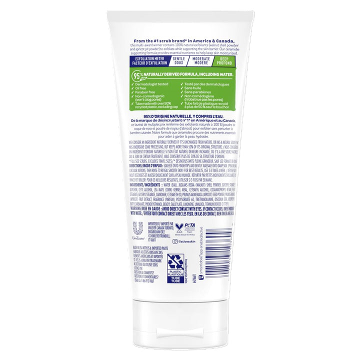 St. Ives Fresh Skin Face Scrub Deep Peeling für glatte, strahlende Haut, Aprikose, dermatologisch ge