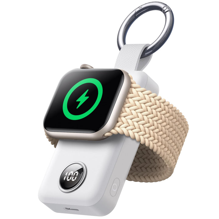 JOYROOM 2000 mAh Kabelloses Ladegerät für Apple Watch-Serie 10/9/8/7/6/5/SE/4/3/2/UItra 2/Ultra, Mag