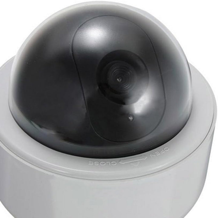 ELEAR™ 2 X Innen draussen Dummy Fake LED blinkt Überwachungskamera CCTV Überwachung Nachahmung Secur