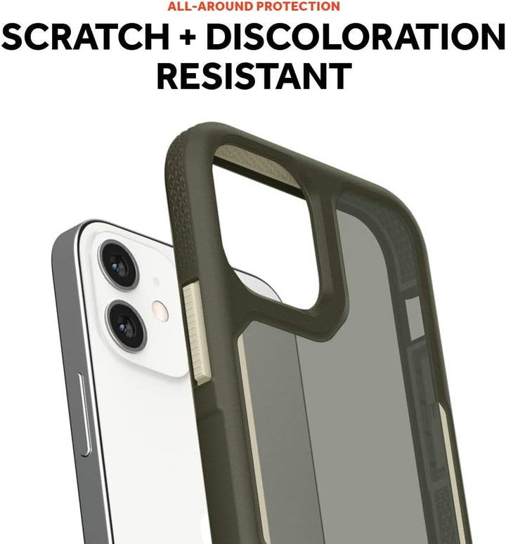 Griffin Survivor Endurance GIP-054-GBW Schutzhülle für iPhone 12 Mini, Olivgrün