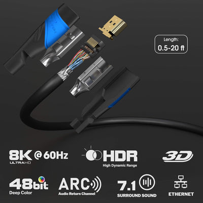 Epson EB-W06 3LCD-Projektor & KabelDirekt – 4K HDMI-Kabel – 5 m – 4K@60Hz Bundle mit Kabel 5 m WXGA