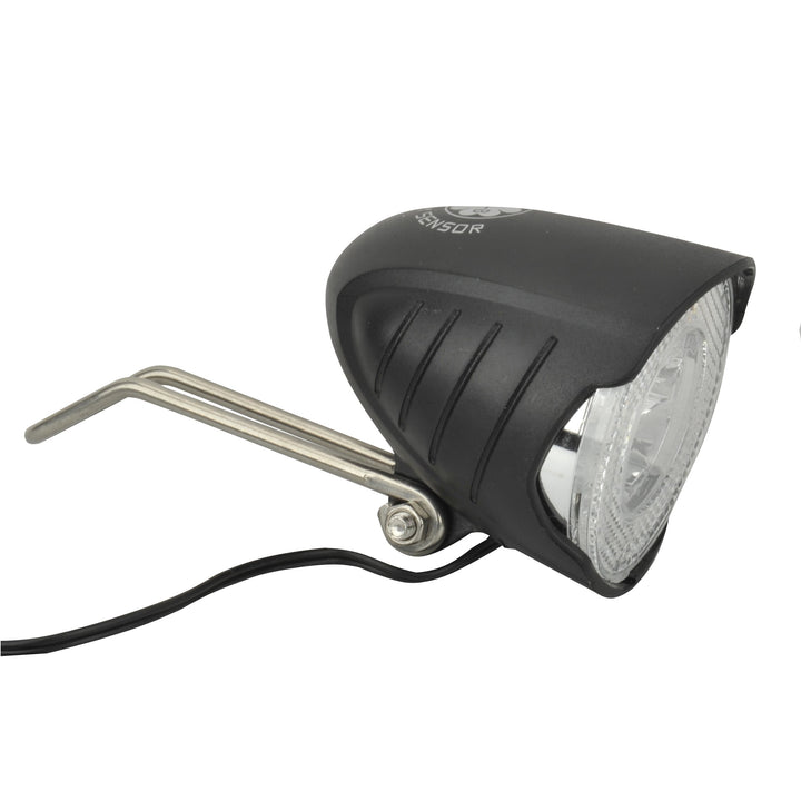 Fischer Fahrrad Dynamo LED-Frontlicht 20 Lux, mit Lichtautomatik und Standlicht, StVZO-zugelassen