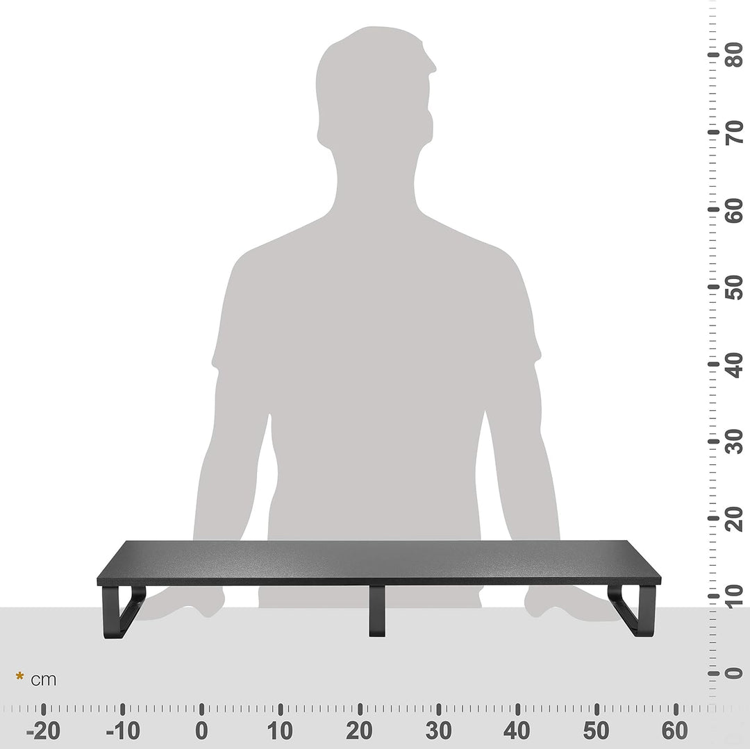 RICOO Monitorständer 2 Monitore Bildschirmerhöhung FS0112 Monitor Stand Monitorerhöhung Schreibtisch