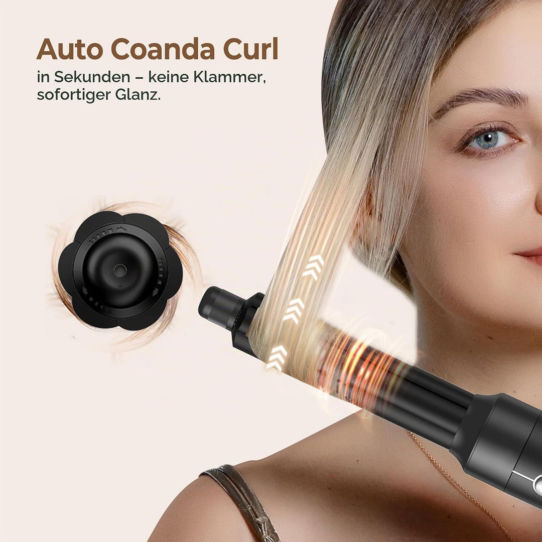 UKLISS Airstyler 7-in-1 Pro, Hair Dryer &amp; Haarstyler mit Lockenstab Automatisch, Föhnbürste, Diffuso