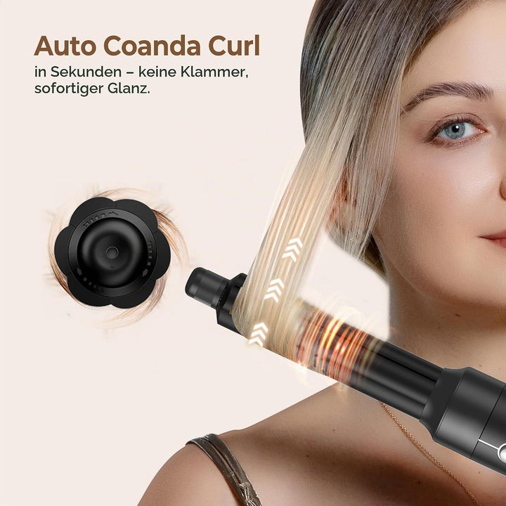 UKLISS Airstyler 7-in-1 Pro, Hair Dryer &amp; Haarstyler mit Lockenstab Automatisch, Föhnbürste, Diffuso