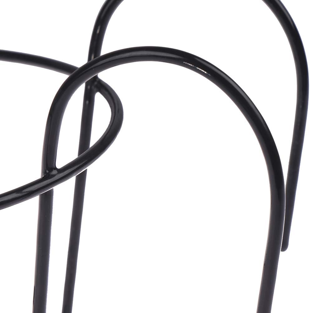 4 Stück hängende Pflanzgefässe Blumentopfhalter Pflanzen Eisen Racks Zaun Metall Topfständer montier