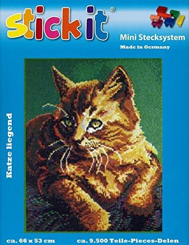 stickit Mini Stecksystem Katze liegend ca. 9.500 Teile Nr. 41261