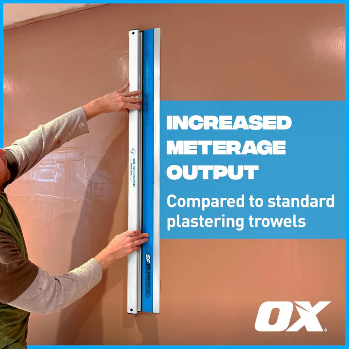 OX Speedskim Stainless Flex Finishing Rule - SF 600mm, 600mm