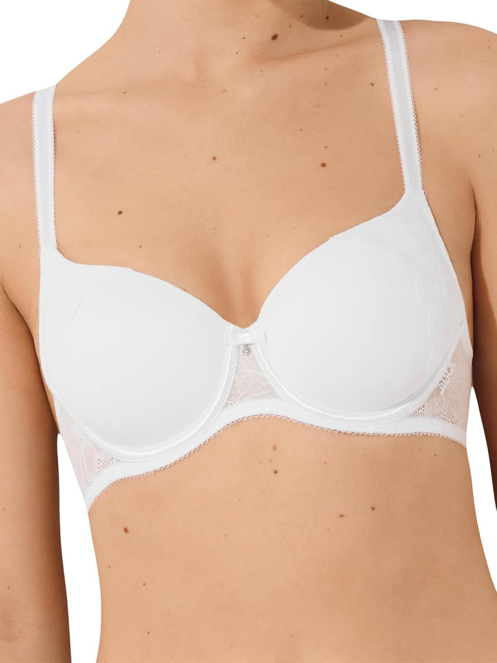 Lisca Damen Evelyn Softschalen-BH 20228, Weiss 70E
