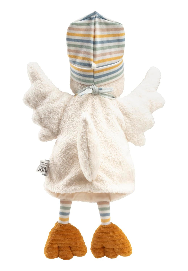 Sterntaler Handpuppe Ente Edda Lou mit Beanie Mütze, perfekt zum Geschichten erzählen, für das Kaspe