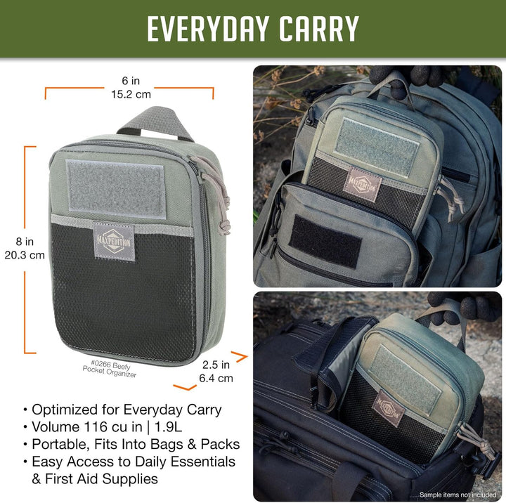 Maxpedition Beefy Pocket Organizer Tasche Einheitsgrösse Foliage Green, Einheitsgrösse Foliage Green