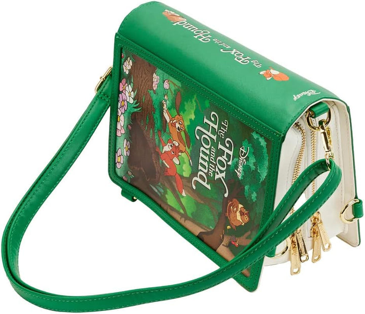 Loungefly Disney Fox and the Hound Convertible Umhängetasche Einheitsgrösse, Einheitsgrösse