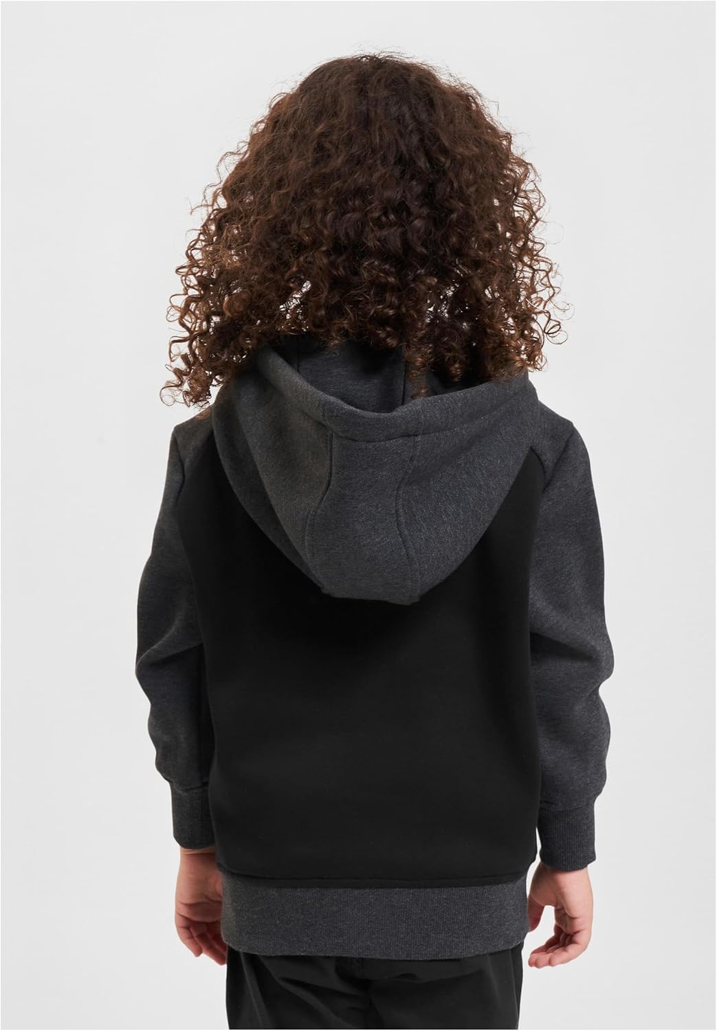 Urban Classics Herren Boys 2-Tone Fake Raglan Hoody M Black/Charcoal, M Black/Charcoal