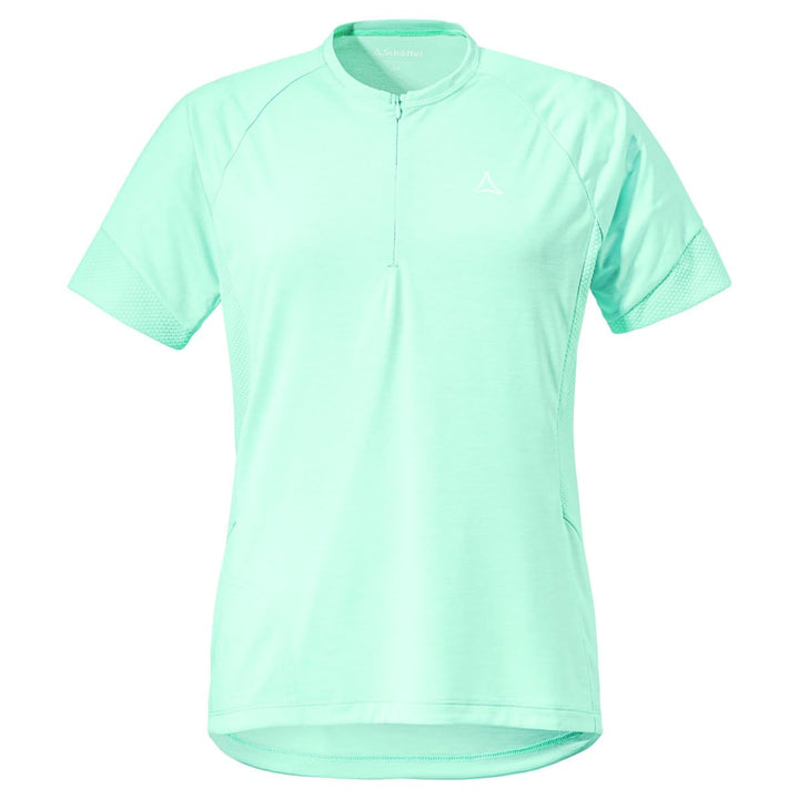 Schöffel Damen Shirt Auvergne L, geruchshemmendes Radtrikot, schnell trocknendes Funktionsshirt mit