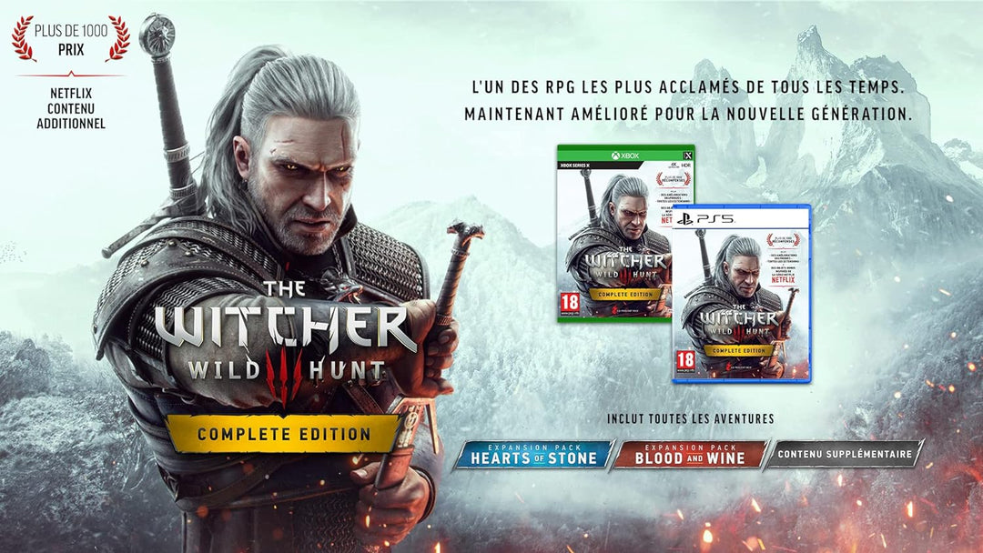 Witcher 3: Wild Hunt [Complete Edition] (100% UNCUT) (Deutsche Verpackung)