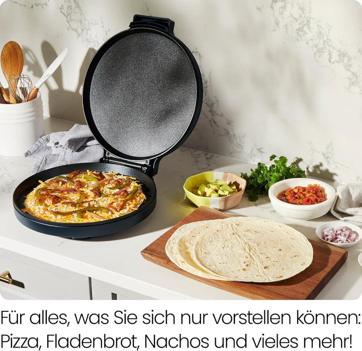 Chefman Everything Maker & Pizzaofen – Pizzaofen elektrisch für die Arbeitsplatte mit 30 cm grossen