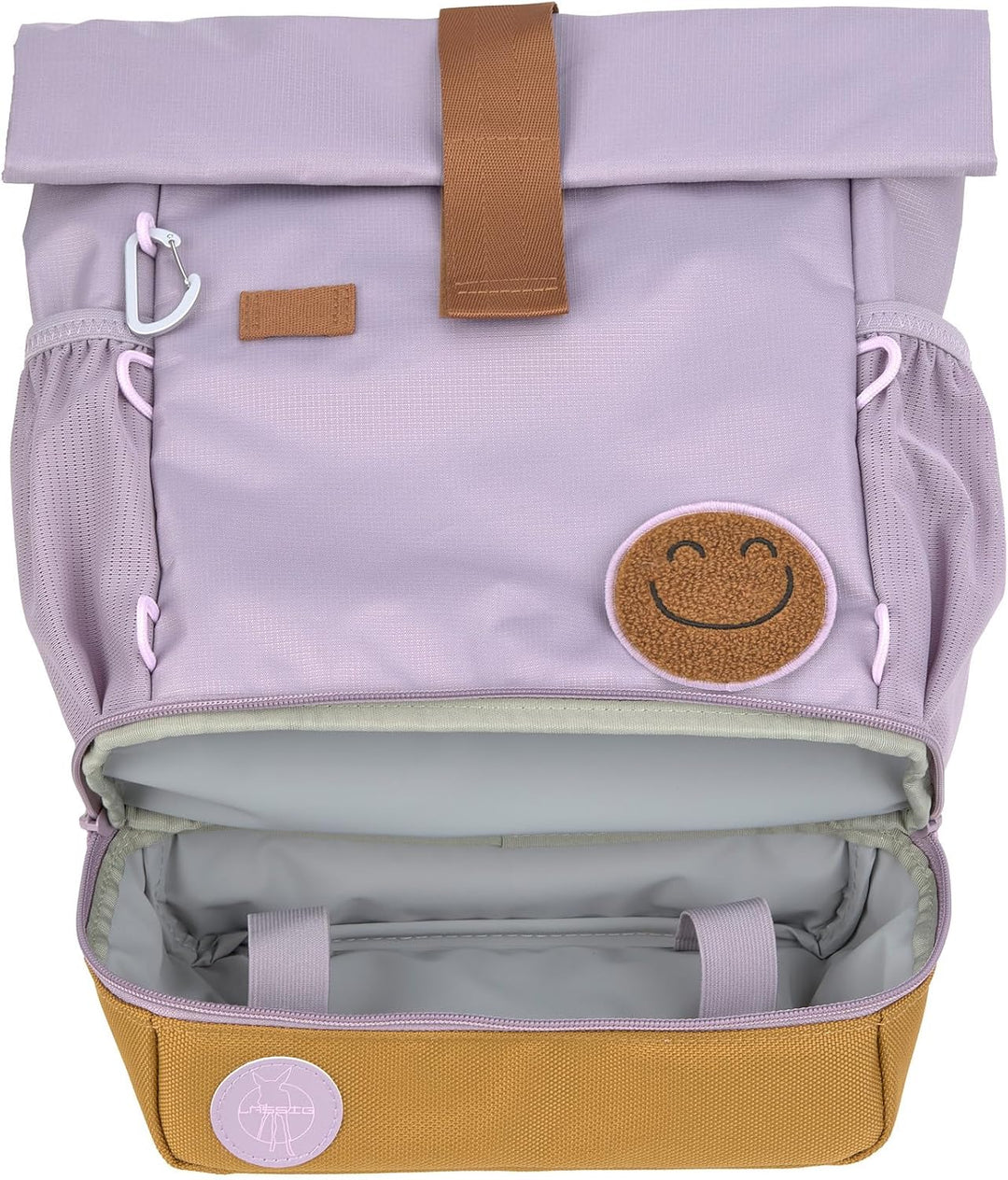LÄSSIG Kindergartenrucksack Kinderrucksack Rolltop mit Brustgurt wasserabweisend, 11 Liter/Mini Roll