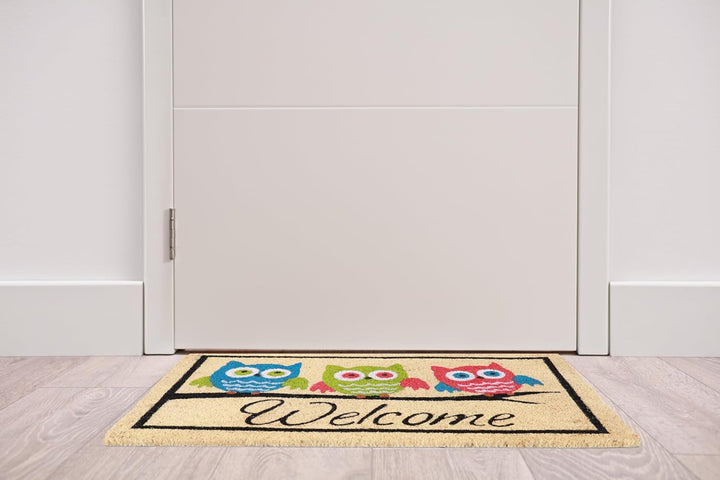 Betz 3er Kokosmatte aus 100% Kokos -Fussmatte - Fussabstreifer –Schmutzfangmatte Grösse 45 cm x 75 c