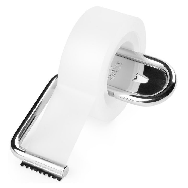 Alessi Klebebandspender, Edelstahl, Silber, 8 x 5.5 x 2 cm