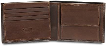GIUDI ® - Herrenbrieftasche aus der Newcastle-Linie, echtes Rindsleder, Made in Italy, Kartentasche,