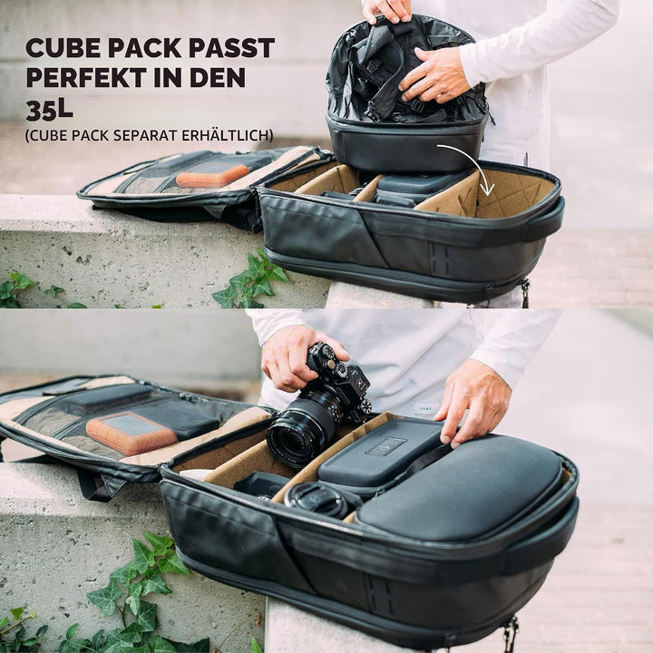 Gomatic Peter McKinnon Kamera Rucksack – XL Reiserucksack 35–42 L – DSLR &amp; Drohnen – Für 1–5 Tage –