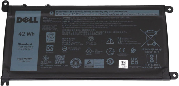 Dell 0Y3F7Y Original Akku 42Wh für Inspiron 14 (5482), 15 (7586), (7580), (5580)