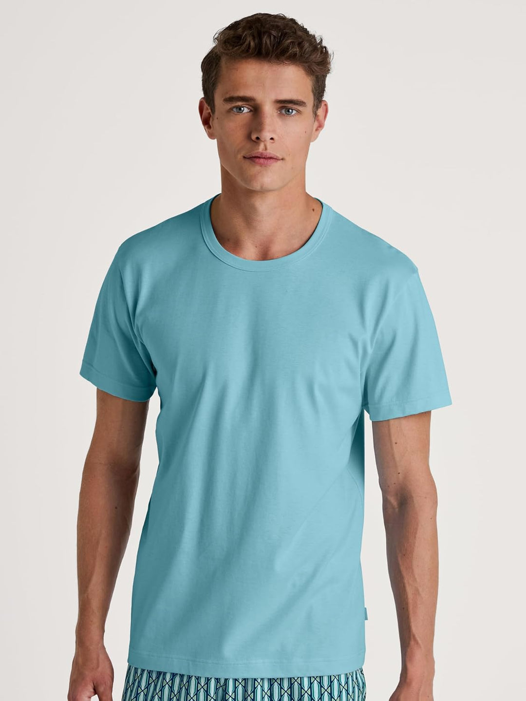 CALIDA RMX Sleep Hose Herren, mit Seitentaschen 46-48 Aquamarine, 46-48 Aquamarine
