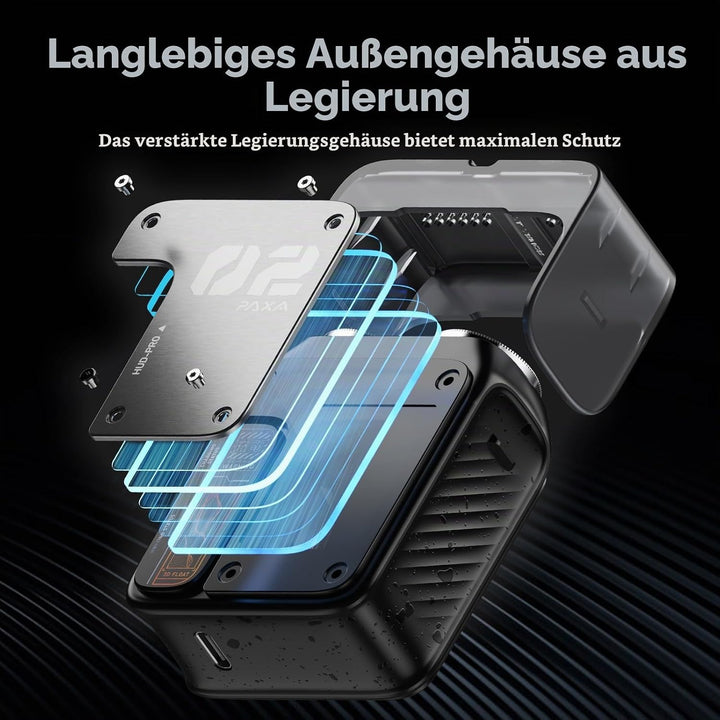 PAXA T01 Rasierer Herren Elektrisch,9000 U/Min Kompakter Elektrorasierer,IPX7 Rotationsrasierer Mini