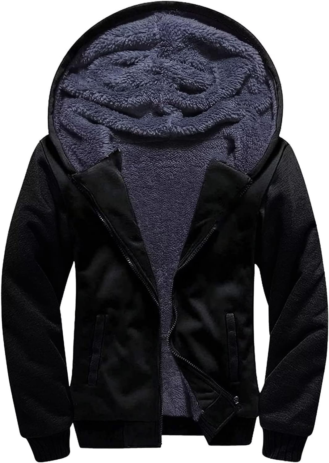 JACKETOWN Jungen Sweatjacke Gefüttert Kinder Hoodie Sweatshirt Kapuzenpullover Fleecejacke mit Kapuz